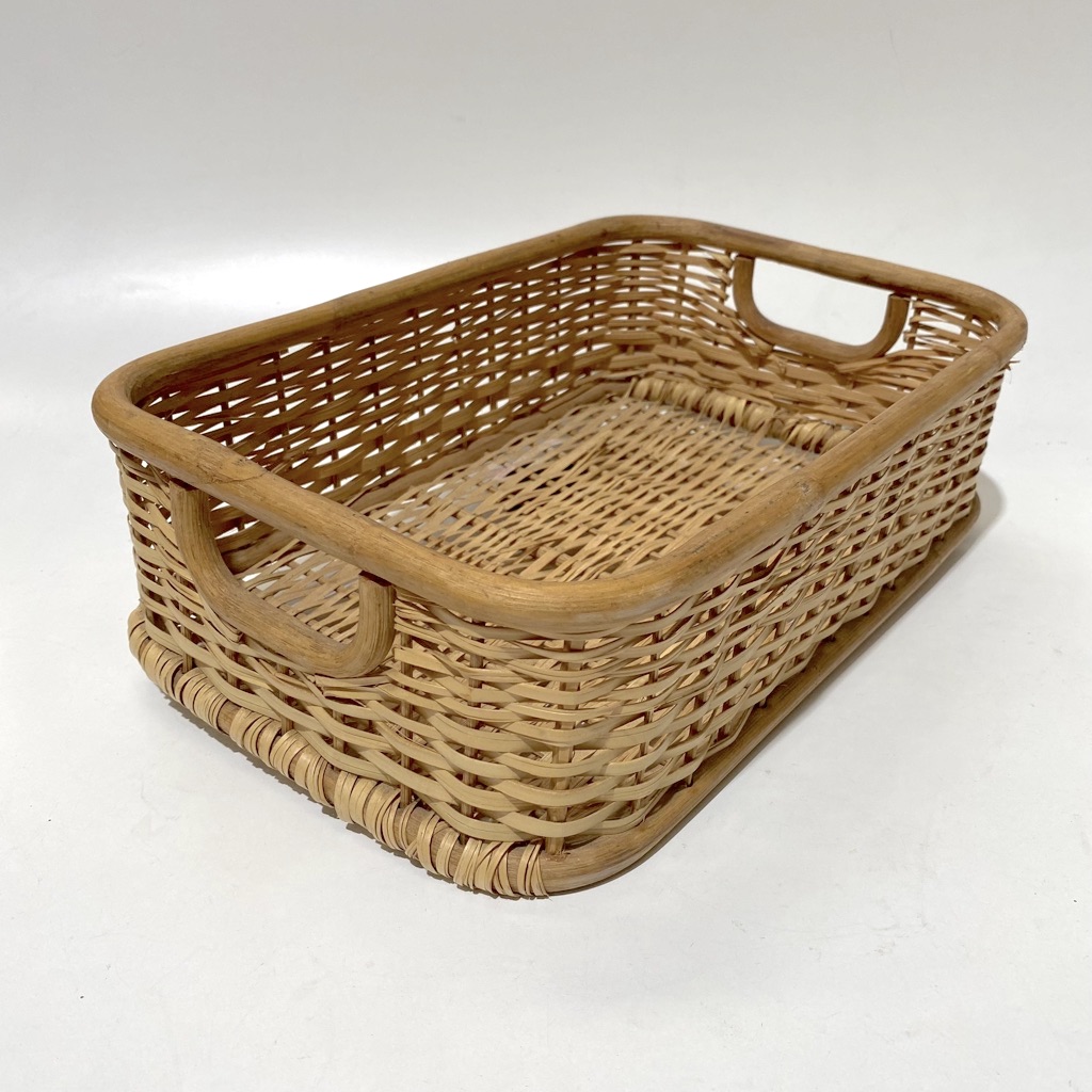 BASKET, Shallow Storage Tray Small 35 x 23cm